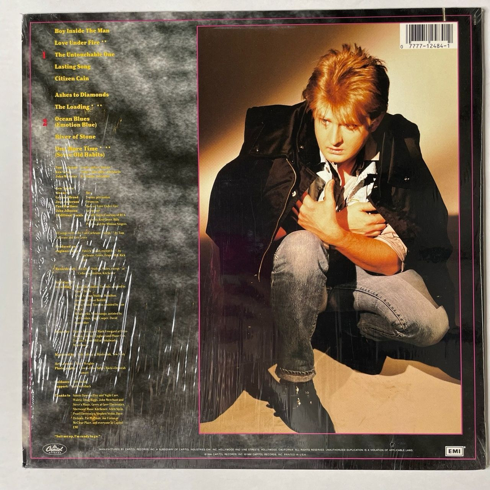 Винтажная виниловая пластинка LP Tom Cochrane And Red Rider (USA 1986)