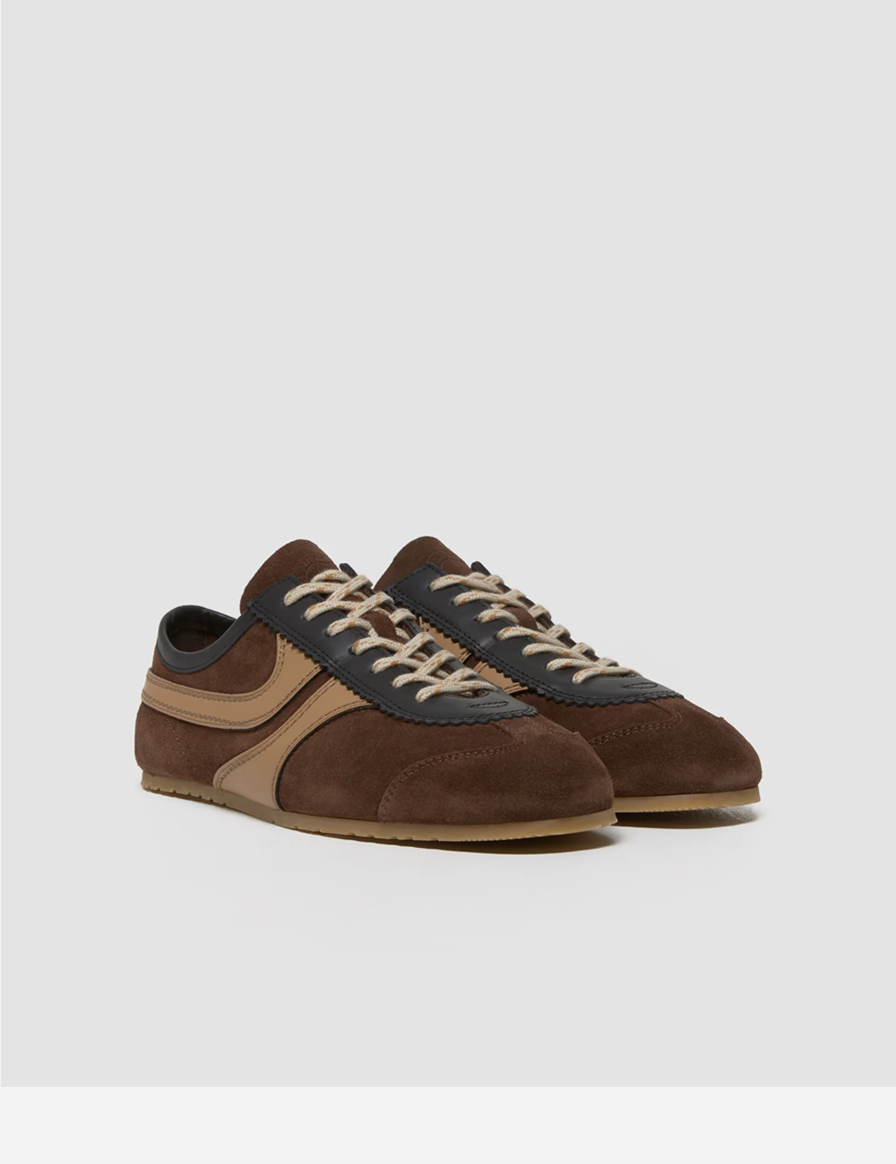 Dries Van Noten Suede Dark Brown sneakers (WS251-1159-704)