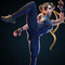 Chun Li battle pose - Street Fighter