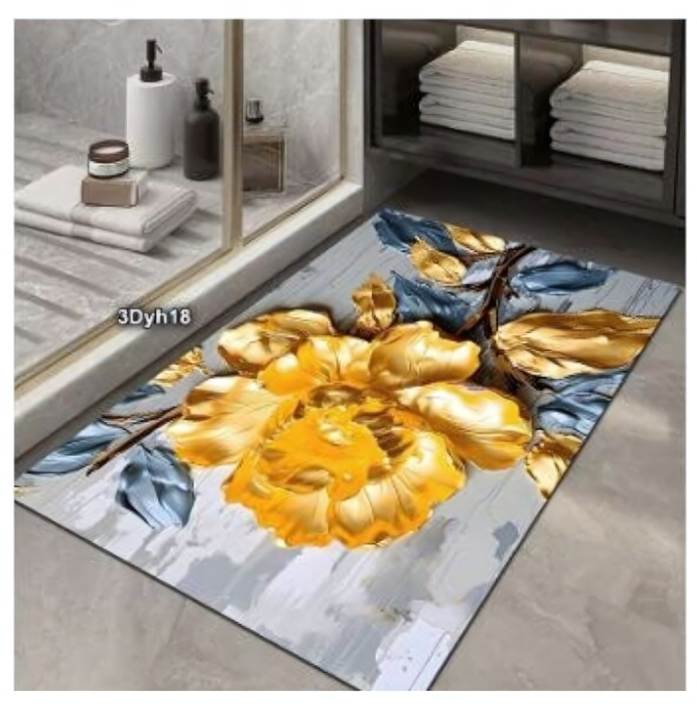 Коврик для ванной 50*80"Камелия»