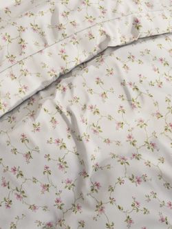 Простынь на резинке перкаль Сказка "Весенние цветы" 140x200 см