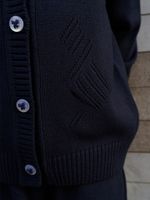 Кардиган для девочки AT941 синий