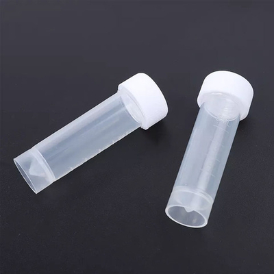 Пробирка ПП 5мл, 16 х 60, цилиндр.с винт.крышкой, нестер. с дел, и юбкой уст. (11005701), 100шт/уп.