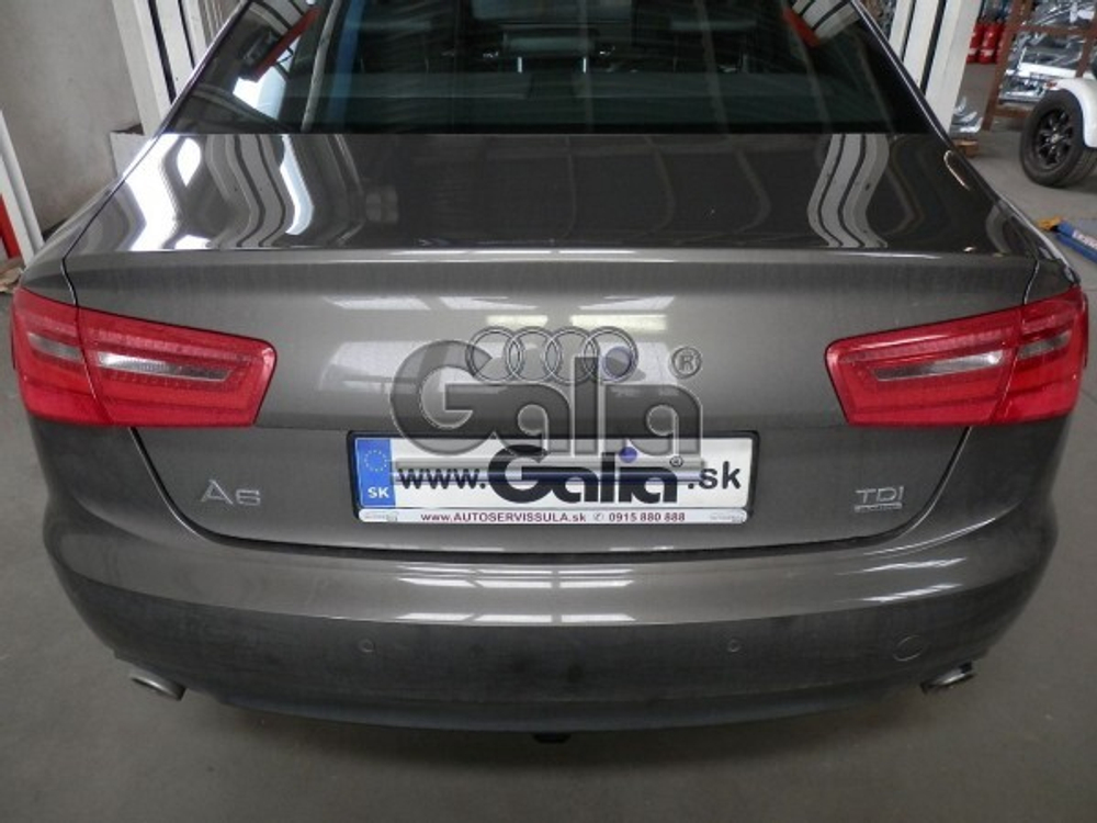 Фаркоп оцинкованный Galia A049C для Audi A6 седан/универсал 2011-2019, Audi A6 Allroad 2012-, Audi A7 Sportback 2011-2017(паспорт и сертификат в комплекте)(без электрики)