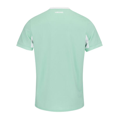 Мужское теннисное поло HEAD Slice T-Shirt Men - Mint, White