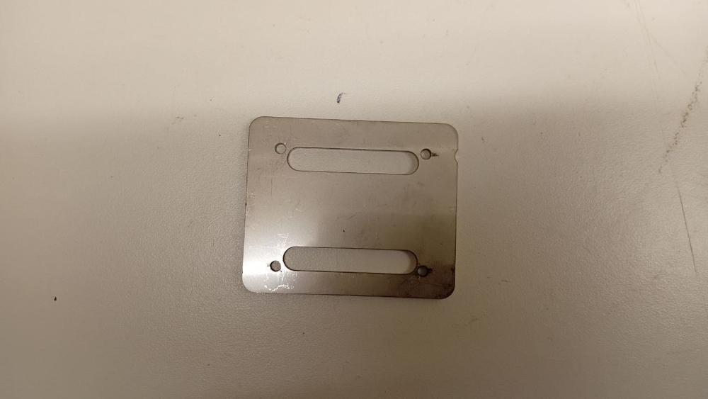 Пластина крепежная для трансформатора