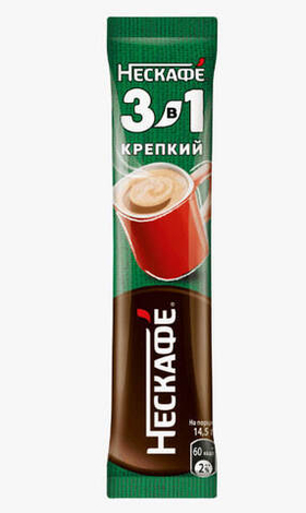 Нескафе 3в1 КРЕПКИЙ 14,5г/20