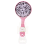 Расческа массажная круглая «Коллекция ИМАНИ - ЭКЛЕО», микс 4 дизайна, 22*10см (PVC подвес)