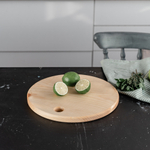 Деревянная разделочная доска из цельного куска дерева Сибирский Кедр .RD3