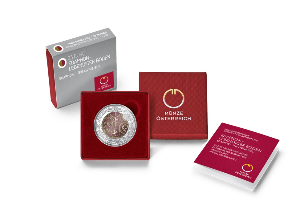 АВСТРИЯ, 2024, 25 ЕВРО [БИМЕТАЛЛ: СЕРЕБРО + НИОБИЙ]