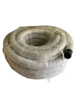 Дренажная труба 110 с перфорацией в геотекстиле бухта 50 метров гофрированная SN4