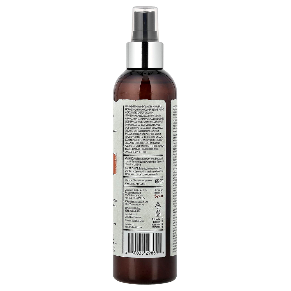 Curlsmith, Effortless Waves, спрей для укладки волос, для вьющихся волос, 237 мл (8 жидк. унций)