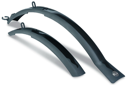 Крылья пластик AXP-02-24/28 24-28"х55мм удлин. (30) черные AUTHOR (Чехия)