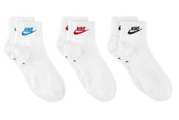 Теннисные носки Nike Everyday Essential Ankle Socks 3P - разноцветный