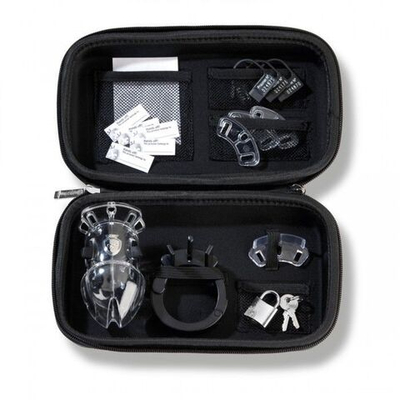 Мужской пояс верности Pubic Enemy No1 Silver Edition (Цвет: серебро)