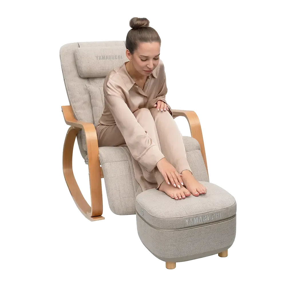 Массажное кресло-качалка Yamaguchi Liberty Comfort беж