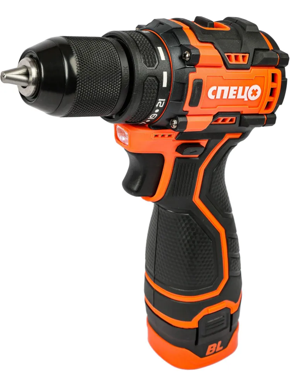 Дрель-шуруповерт аккумуляторная бесщеточная Спец БДА-16-Б, 16 В Li-Ion 2x2 Ач