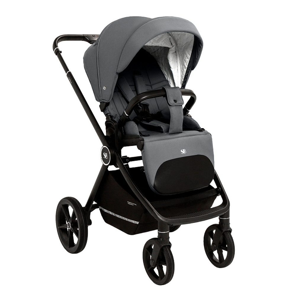 Детская коляска Sweet Baby Cupola New 3 в 1 Slate Grey