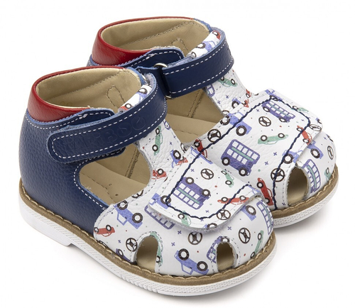 26021-18 василек синий Ортопедическая обувь малосложная без утепленной подкладки для детей