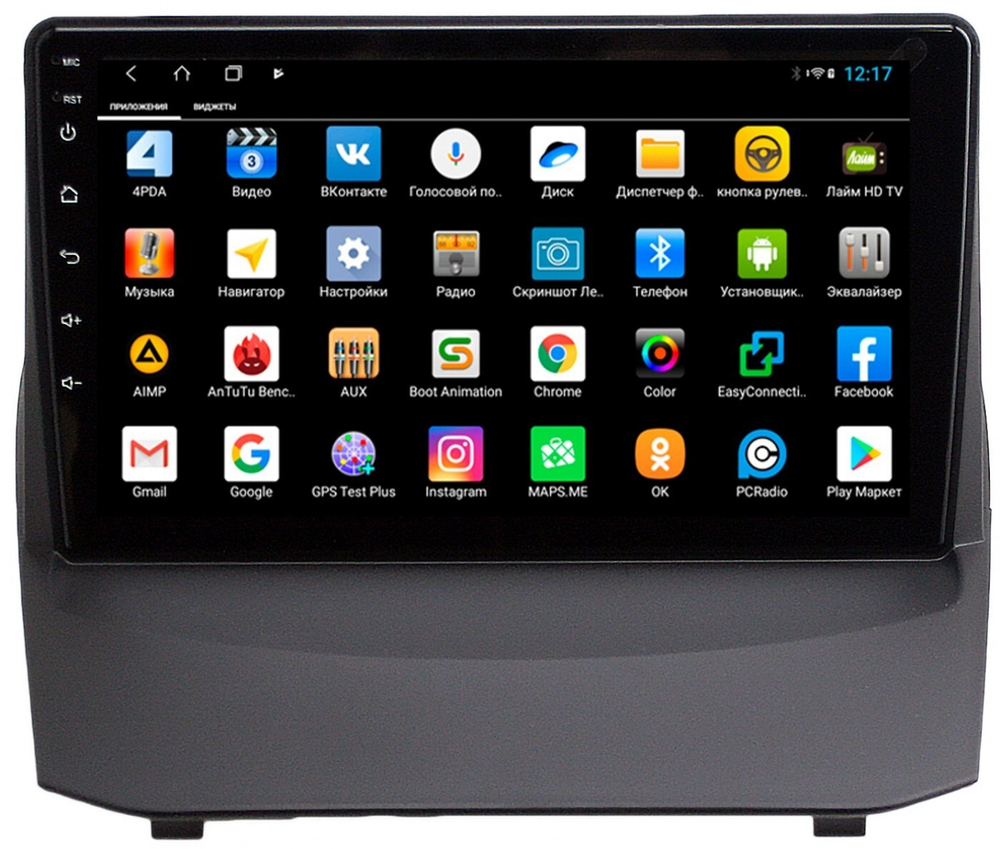 Магнитола для Ford Fiesta 2008-2018 - Parafar PF171XHD на Android 13, 8-ядер, 4Гб+64Гб, CarPlay, 4G SIM-слот