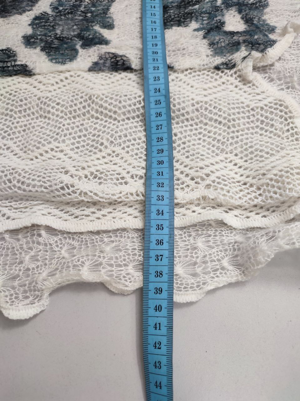 Палантин вязаный