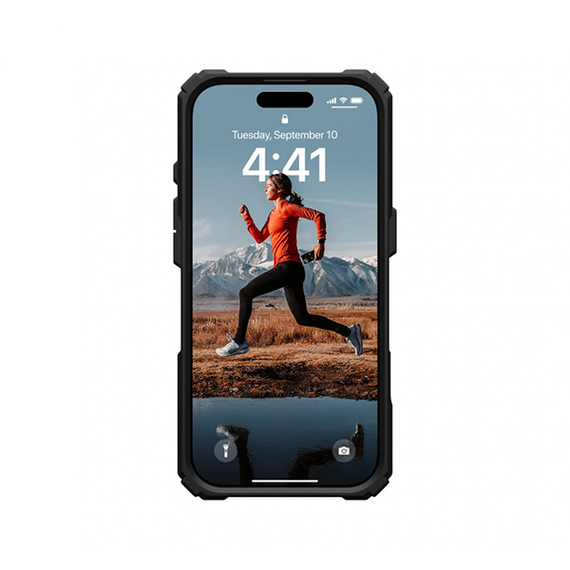 Чехол UAG Plasma XTE для iPhone 16 Pro 6.3&quot; черный/прозрачный (Black/Clear) 11447411404G