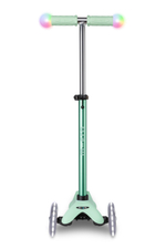 Самокат Micro Mini2Grow Deluxe Magic LED ментоловый