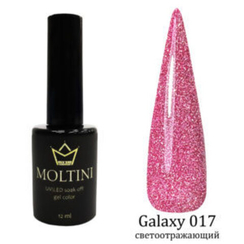 Гель-лак Moltini Galaxy 017, 12 ml