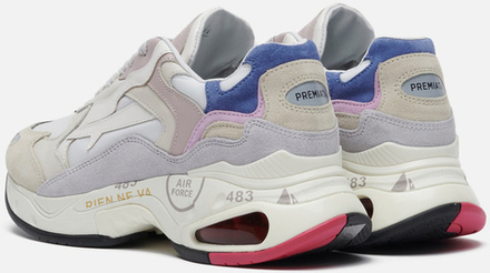 Premiata Sharky 251 Белые с серым