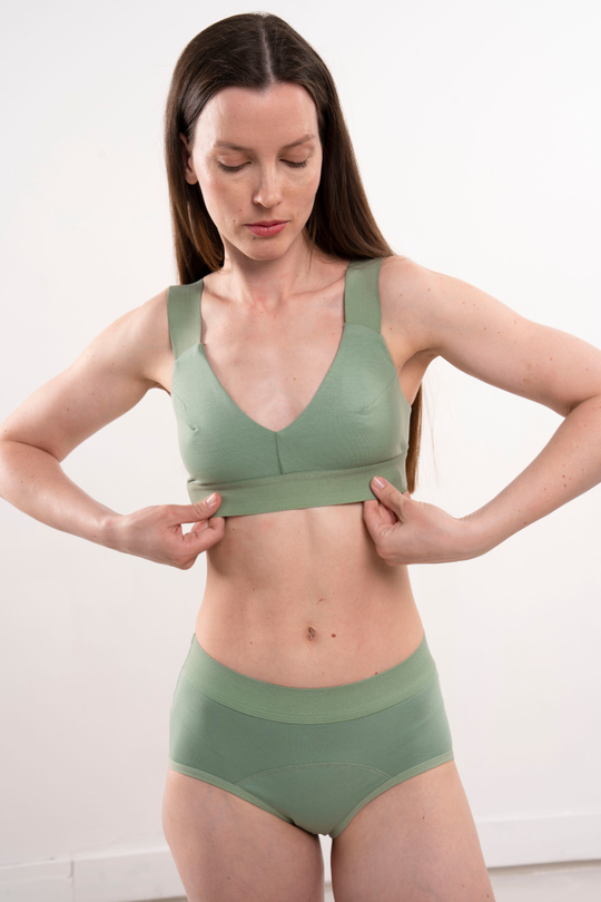 Бралетт №18 с широкими резинками