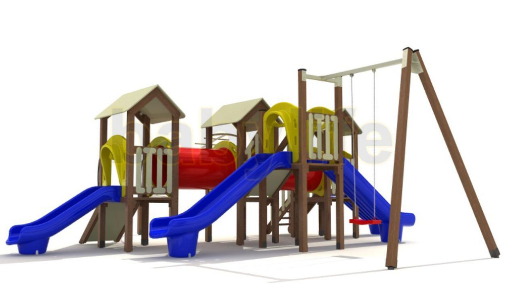 Игровой комплекс ActiWood для детской площадки