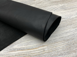 Turino Wax Nero (0,8-1,0 мм), цв. Черный, натуральная кожа