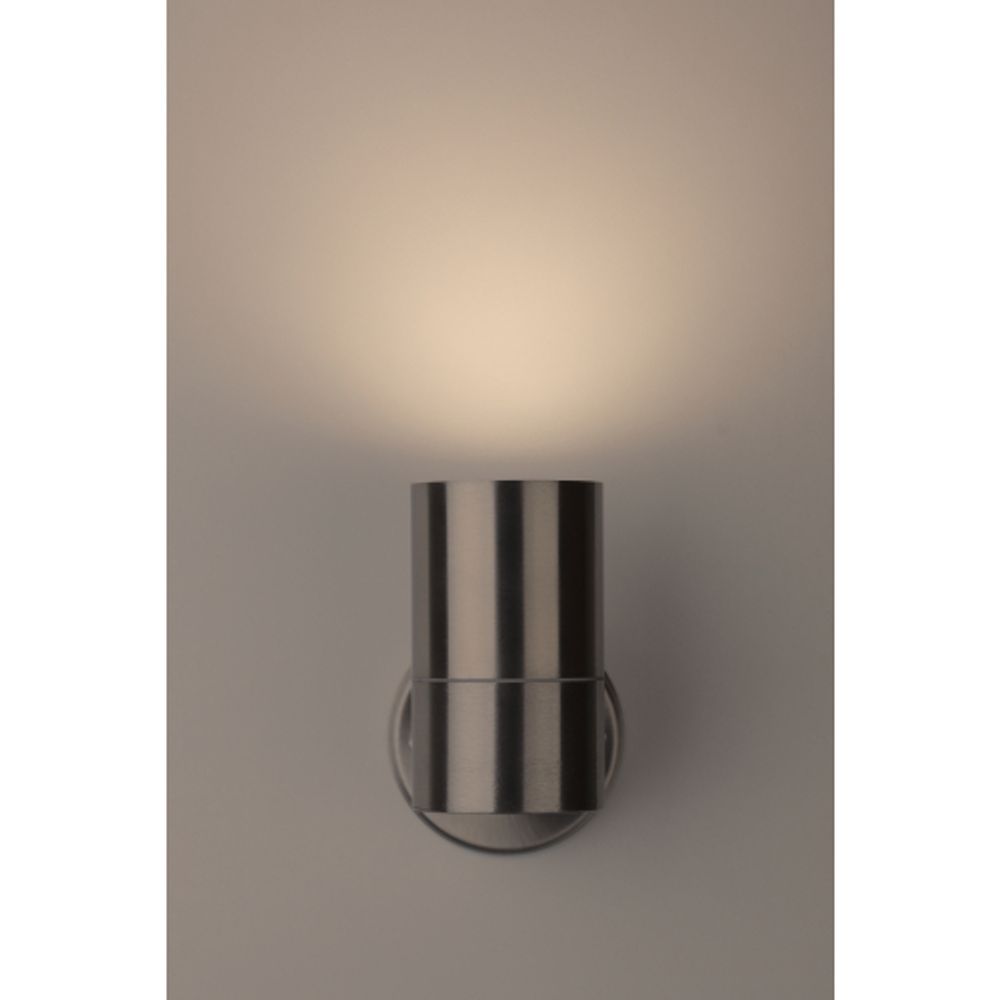 Светильник декоративный настенный ЭРА WL15 под лампу MR16 GU10 IP54 хром для интерьера и фасадов зданий