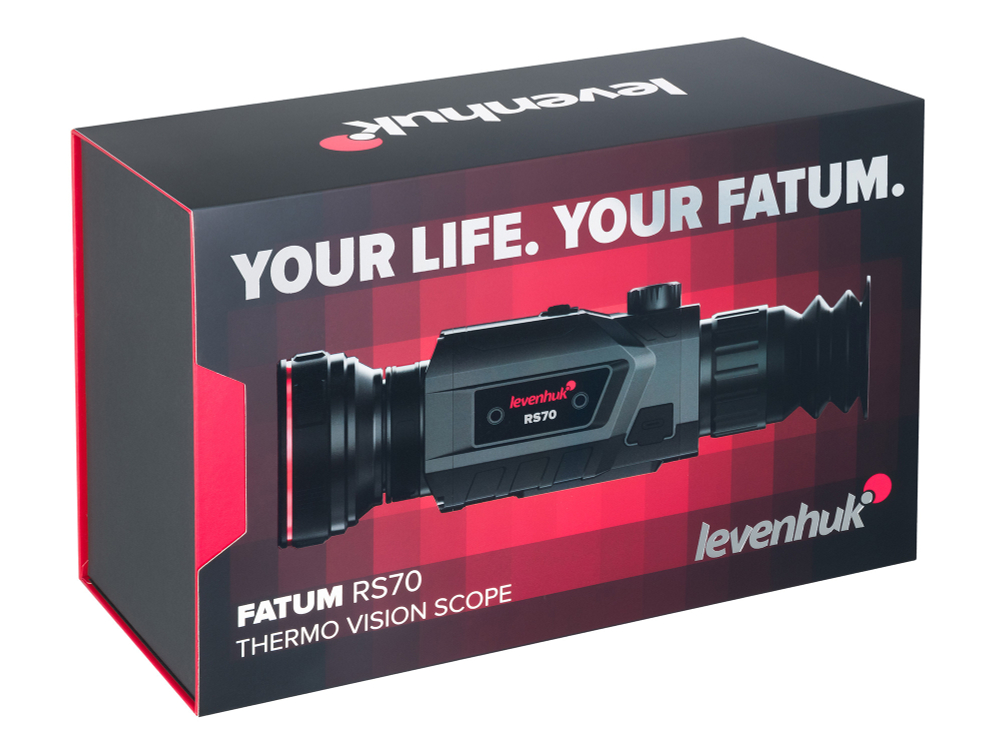 Монокуляр цифровой Levenhuk Fatum RS70, с прицельным крепежом