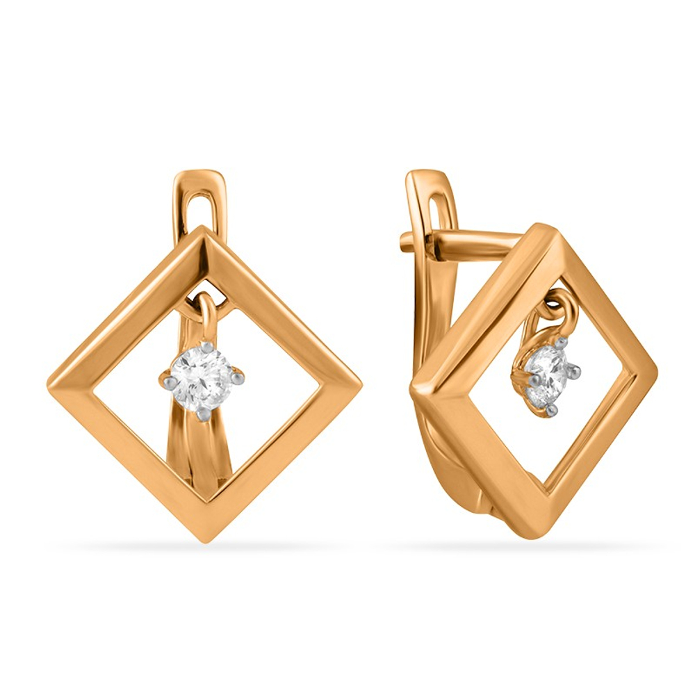 Серьги из золота 585 пробы