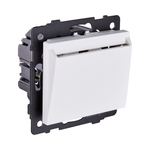 Карточный выключатель механический, белый матовый Kollinger REA-041WM для Aspekt, Eleganz, Reflex