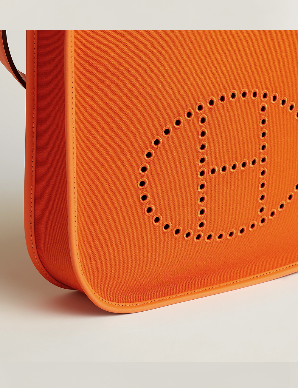 Сумка Hermes Evelyne 29 "jaune d'or / orange minium"