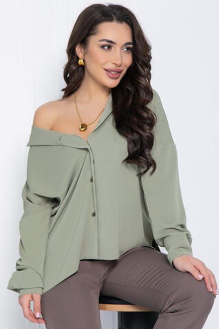 Рубашка Толедо (олива) Б12581-30 LT Collection