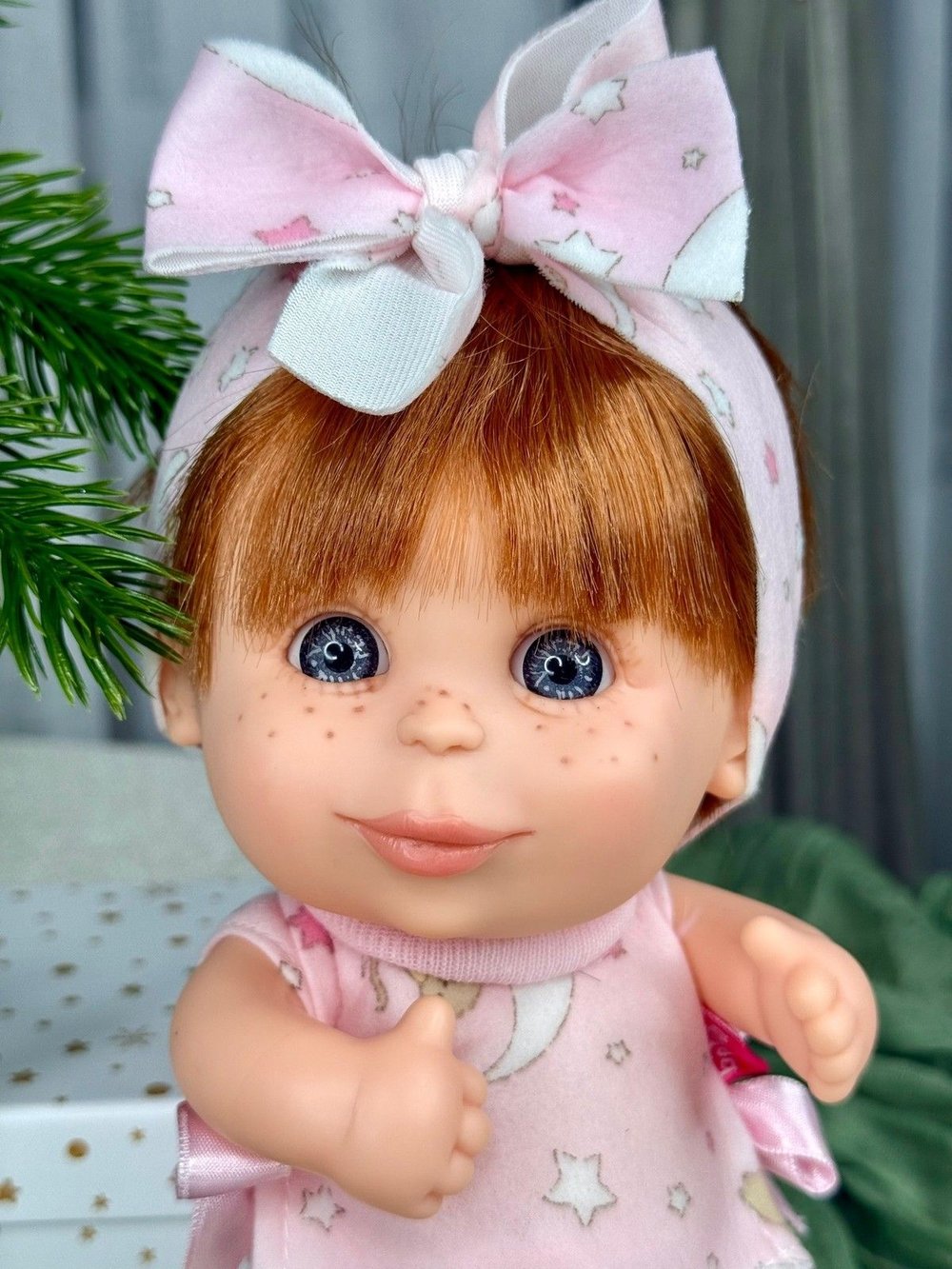 Пупс BERJUAN виниловый 20см Pecosetes (124A6)