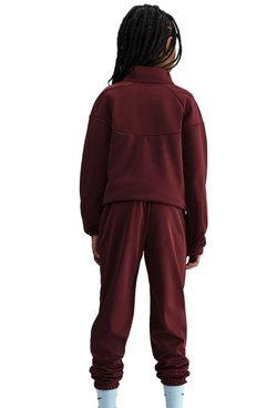 Boys' Спортивный костюм Nike Kids Dri-Fit Poly Knit Full Zip - dark team red/dark team red/white