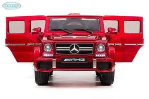 Детский Электромобиль BARTY Mercedes-Benz G63 AMG (12V/10ah) Tuning (HAL168) красный