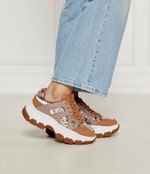 Кроссовки BRAYJEN2 Guess - коричневый(FLFBRA FAL12)