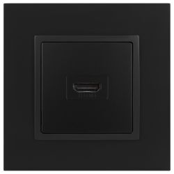14-3114-05 ЭРА Розетка HDMI, IP20, Эра Elegance, антрацит