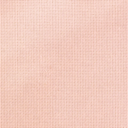 Канва "Gamma" Aida №14, 100% хлопок, 50*50 см, цв.св.розовый
