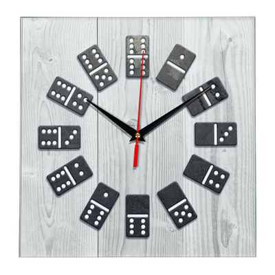 Настенные часы Домино 1 Декор для дома, подарок