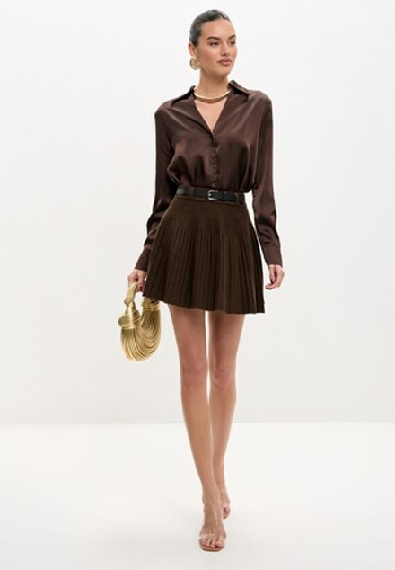 Юбка плиссе