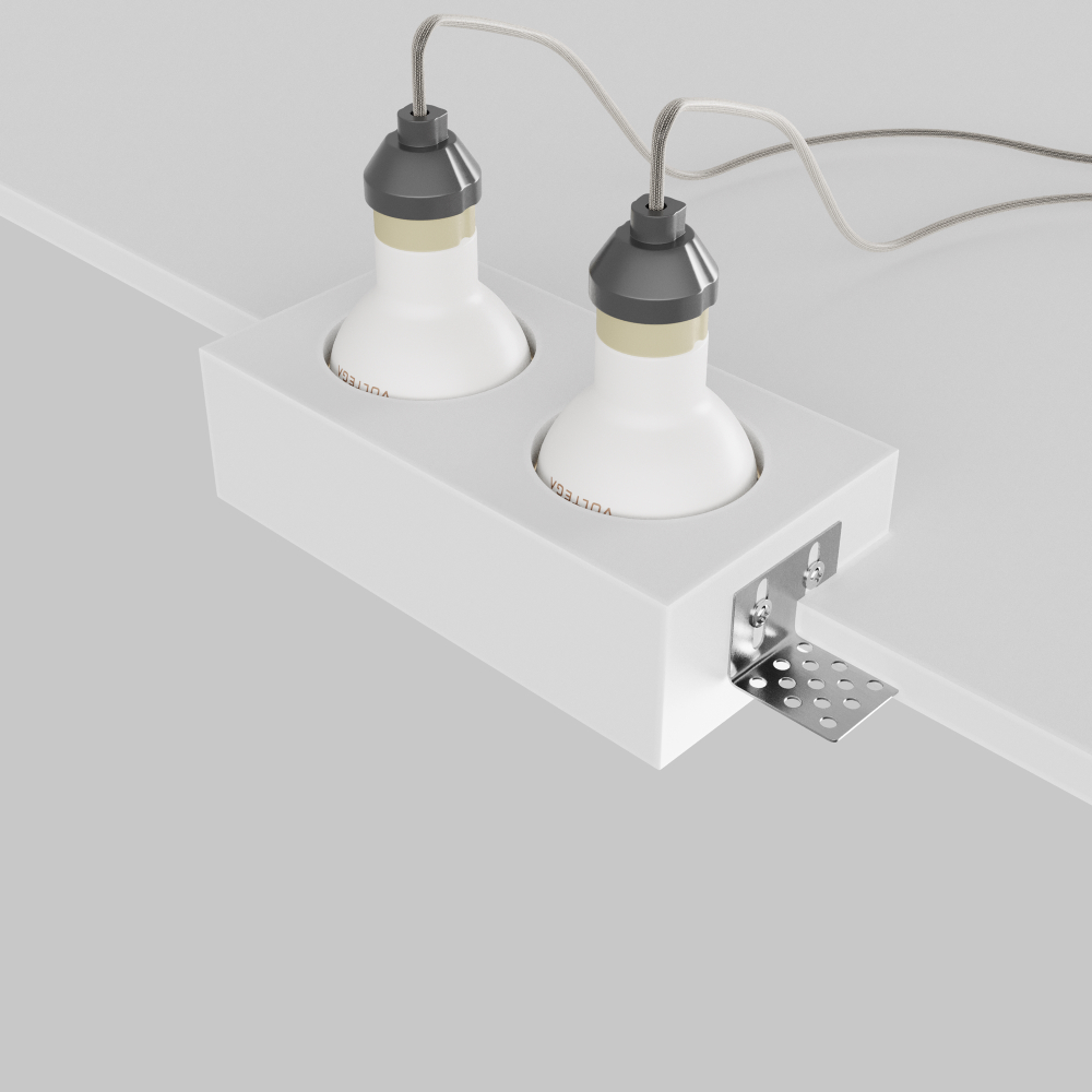 Встраиваемый светильник Technical DL131-GU10-02-W