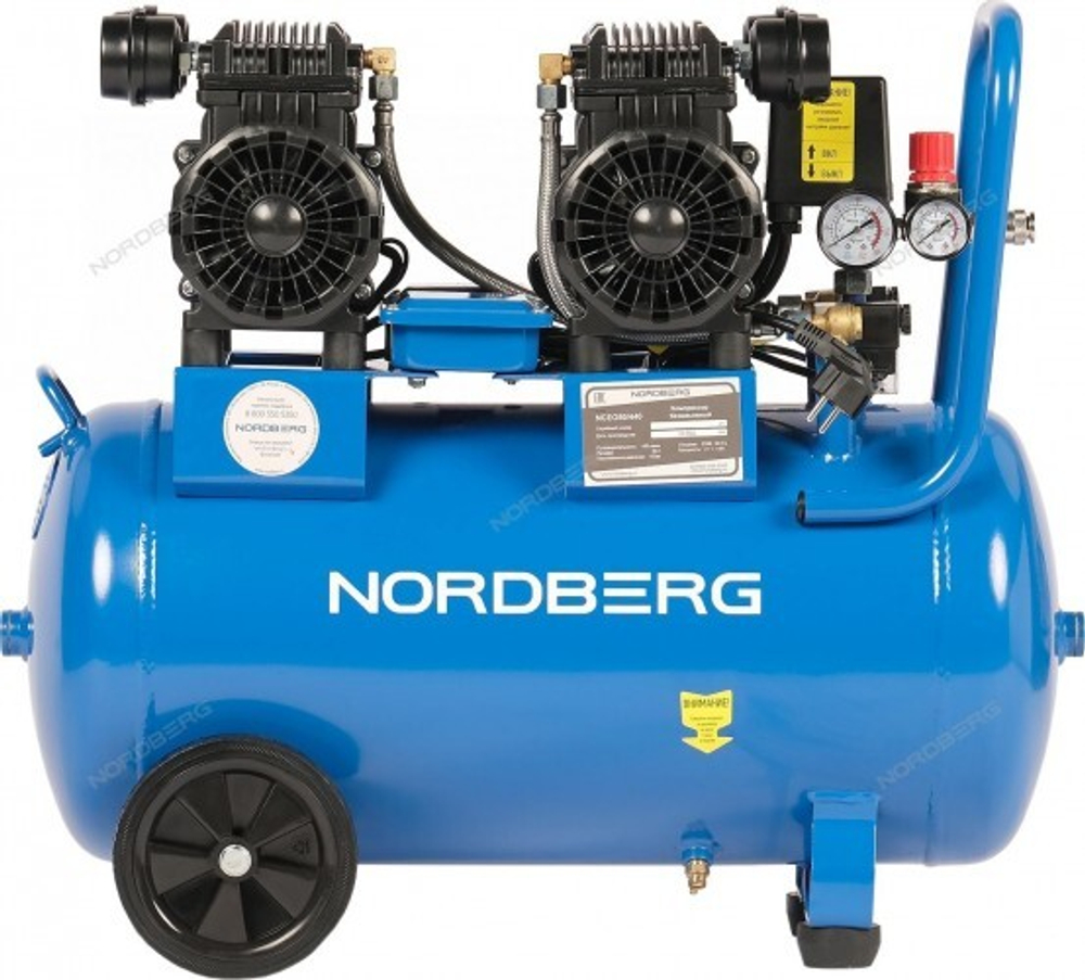 Компрессор поршневой безмасляный NORDBERG NCEO50/440 ЦБ-0010787
