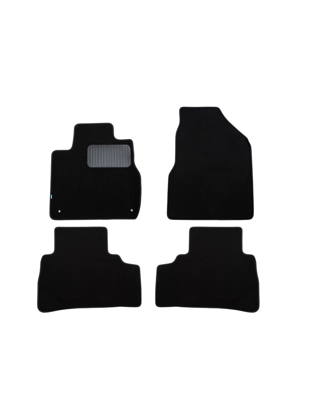 Коврики в салон для NISSAN Murano АКПП 2007-2010, 2010-2012, 2011-2015, внедорожник , 4 шт. (текстиль) KLEVER03362622110KH