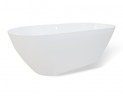 Ванна из литьевого мрамора Эстет Майами 160х75 белая, ФР-00009623